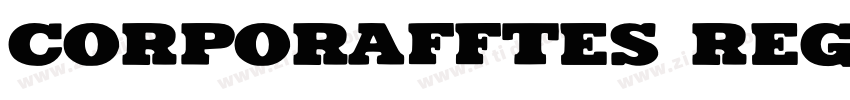 CorporaffteS Regular字体转换